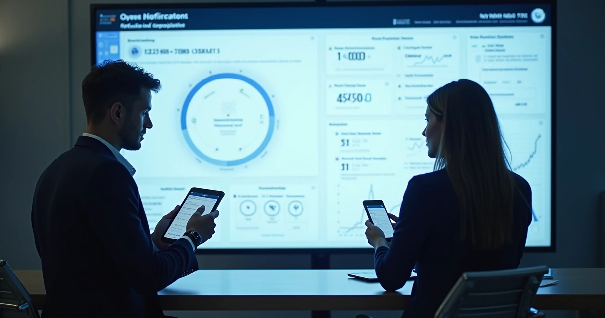 Tela de plataforma digital mostrando controle e automação de envios